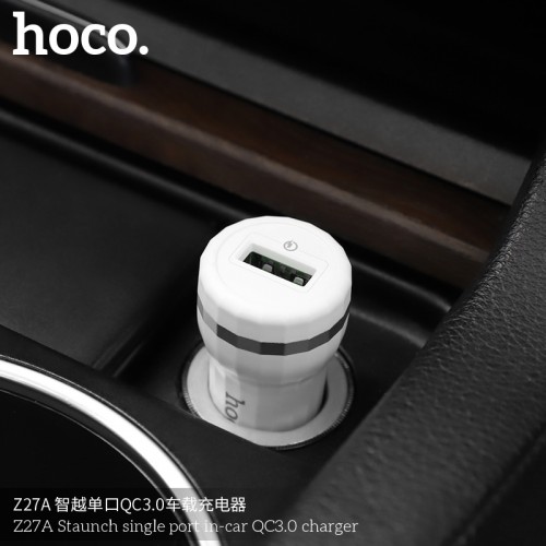 Z27A Staunch Single Port In-Car QC3.0 Charger